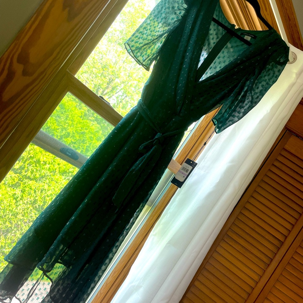 Tommy Hilfiger green dress
